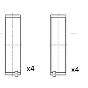 Billede af Plejlstangleje FAI AutoParts BB2027 050