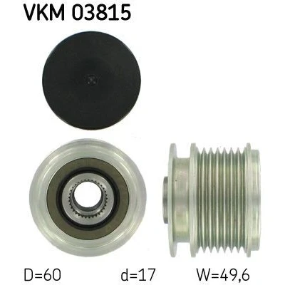 Billede af SKF VKM 03815 Friløbskobling 49,6 MERCEDES BENZ: E klasse T modell, C Sedan, modell