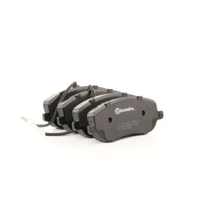 Billede af BREMBO P 23 090 Bremseklodser Inkl. slidadvarselskontakt med bremsecaliperskruer uden tilbehør PEUGEOT: 807, Expert I Van, CITROËN: C8, Jumpy MPV
