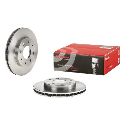 Billede af BREMBO 09.7043.20 Bremseskiver 256 24 4 indvendigt ventileret