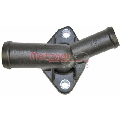 Billede af METZGER 4010095 Kølemiddelflange Cylinderhoved, gearkasse monteret med pakning VOLKSWAGEN: Golf 4, Bora Variant, Transporter AUDI: A3 Hatchback