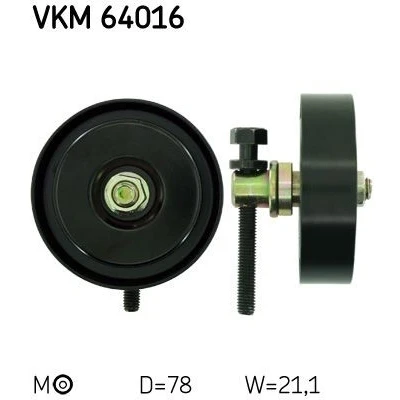 Billede af SKF VKM 64016 Remstrammerhjul