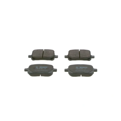 Billede af BOSCH 0 986 424 639 Bremseklodser Low Metallic med anti knirke plade, monteringsvejledning TOYOTA: Camry IV Sedan, Previa / Estima II