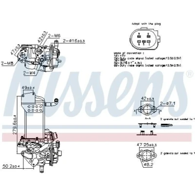 Billede af NISSENS 98358 EGR Modul med køler