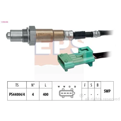 Billede af FACET 10.8068 Lambdasonde Made in Italy OE Equivalent opvarmet, pladesonde, Gevind, forsmurt PEUGEOT: 207 Hatchback, 206 SW
