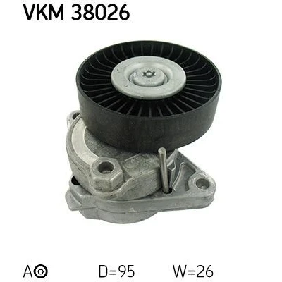 Billede af SKF VKM 38026 Strammehjul MERCEDES BENZ: E klasse T modell, SLK, C Sedan