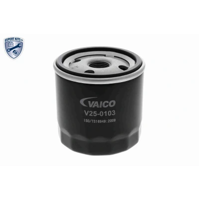 Billede af VAICO V25 0103 Oliefilter 3/4 16 UNF Original Quality med en returløbs stop ventil Påskruet filter FORD: FIESTA 6, Focus 2 Kombi