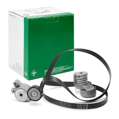 Billede af INA 529 0519 20 Kileribberem Med friløbsremskive VOLKSWAGEN: GOLF 5, Passat B6 Variant, 6, SKODA: Fabia 2, SEAT: Ibiza 4, 4 ST