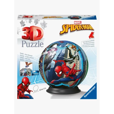 Billede af Spiderman 3D Puslespil Krogla 76 Dele Legetøj og Gadgets