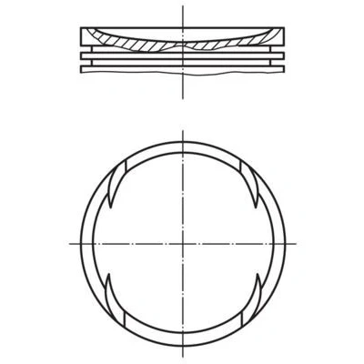 Billede af Stempel MAHLE ORIGINAL 028 PI 00120 000