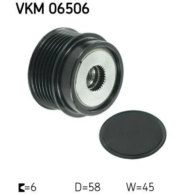 Billede af SKF VKM 06506 Friløbskobling 45 KIA: RIO 3, cee‘d II Sportswagon