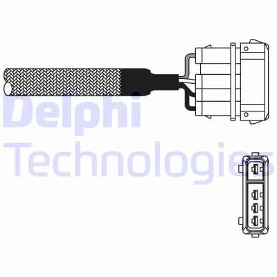 Billede af DELPHI ES10976 12B1 Lambdasonde Fingersonde, opvarmet SKODA: FELICIA 2, 1