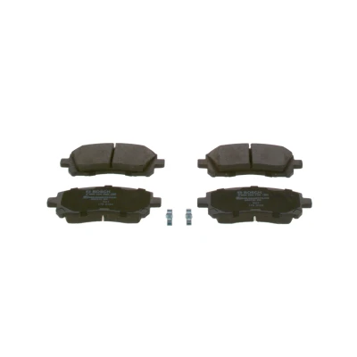 Billede af BOSCH 0 986 424 700 Bremseklodser Low Metallic med akustisk advarsel for slid anti knirke plade SUBARU: Impreza I Sedan, II Stationcar