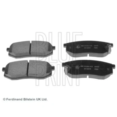 Billede af BLUE PRINT ADG042104 Bremseklodser bagaksel med akustisk advarsel for slid
