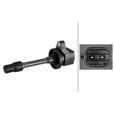 Billede af HELLA 5DA 358 290 771 Tændspole 2 polet 12V Tilslutningsudførelse SAE FORD: Focus Mk4 Turnier