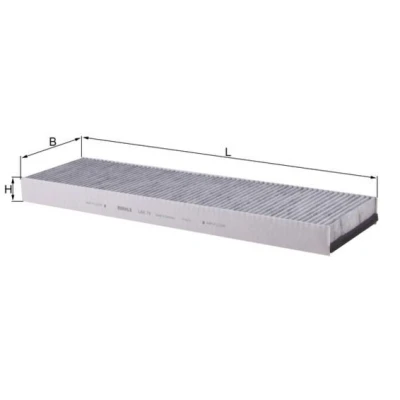 Billede af Filter, indvendig luft MAHLE ORIGINAL LAK 70