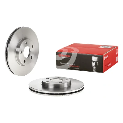 Billede af BREMBO 09.9589.14 Bremseskiver 278 24 5 indvendigt ventileret FORD: Transit Connect Mk1 Van