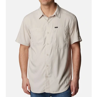 Billede af Kortærmet T shirt til Mænd Columbia Silver Ridge Utility Beige M