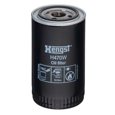 Billede af HENGST filter H470W Oliefilter Påskruet
