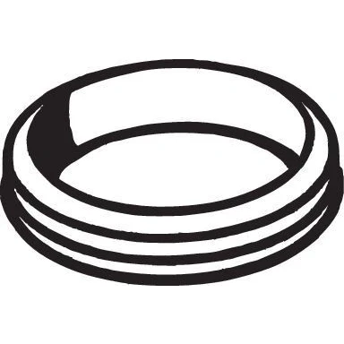 Billede af BOSAL 256 081 Pakning, udstødningsrør HONDA: CR V 2, Accord 6 Limousine, FR