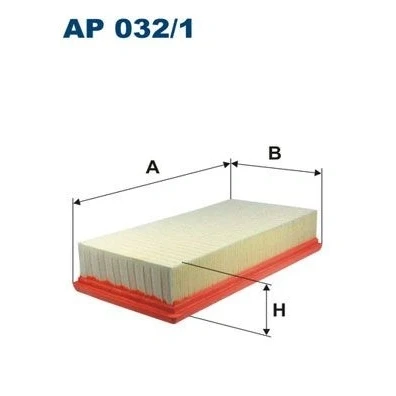 Billede af FILTRON AP 032/1 Luftfilter 57 149,5 285,5 Filterindsats BMW: X5, 7
