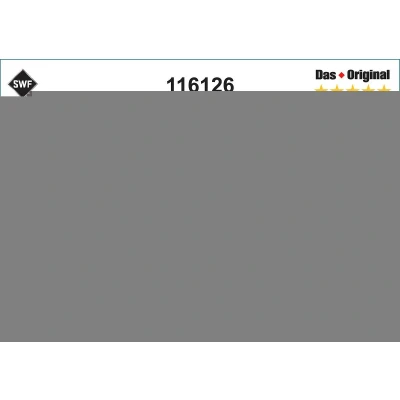 Billede af Viskerblad Swf Original, Das Original Single 116126 475mm Standard SUZUKI: Splash, IGNIS 2, Liana Hatchback, OPEL: Vectra C Caravan, CC