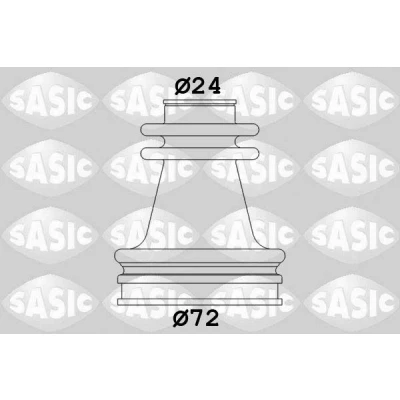 Billede af SASIC 4003462 Drivakselmanchet gearkasse monteret RENAULT: Kangoo I Express, CLIO 2, Scénic 1
