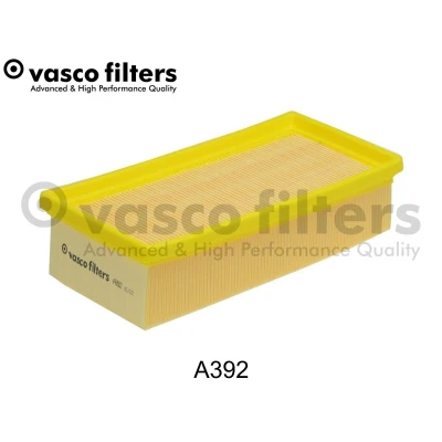 Billede af DAVID VASCO A392 Luftfilter 58 121 241 rektangulær Filterindsats PEUGEOT: 208 I Hatchback, 308 II 2008 Stationcar, CITROËN: C3