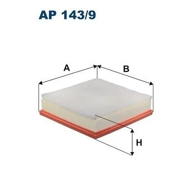 Billede af FILTRON AP 143/9 Luftfilter 59 222 243 Filterindsats FIAT: Fullback Pick up