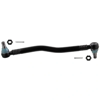 Billede af FEBI BILSTEIN 44792 Styrestang foraksel, fra 1. styremellemarm til 2. kronemøtrik og splint med