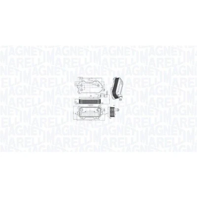 Billede af MAGNETI MARELLI 350300003000 Olieradiator