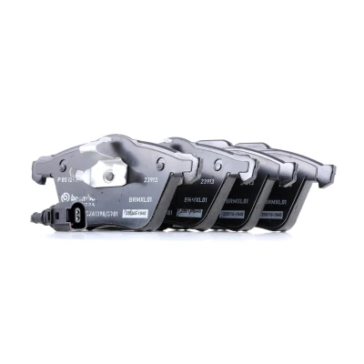 Billede af BREMBO P 85 129X Bremseklodser Inkl. slidadvarselskontakt uden tilbehør VOLKSWAGEN: Scirocco III, GOLF 6, AUDI: A3 Sportback, Hatchback, TT Coupe
