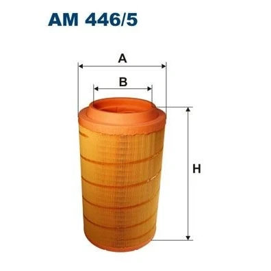 Billede af FILTRON AM 446/5 Luftfilter 414,5 230 Filterindsats MAN: TGL
