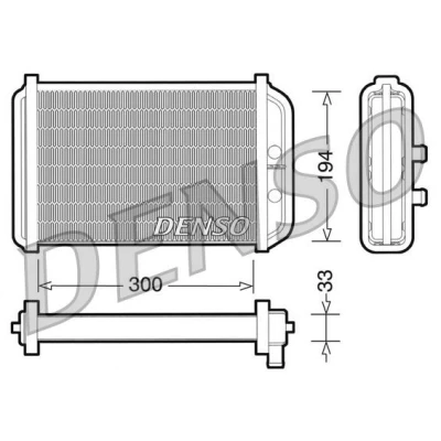 Billede af DENSO DRR09033 Varmeveksler