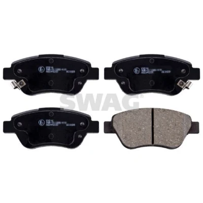 Billede af SWAG 40 91 6627 Bremseklodser foraksel med akustisk advarsel for slid OPEL: Corsa D Hatchback, Adam, FIAT: Panda II Doblo Stationcar