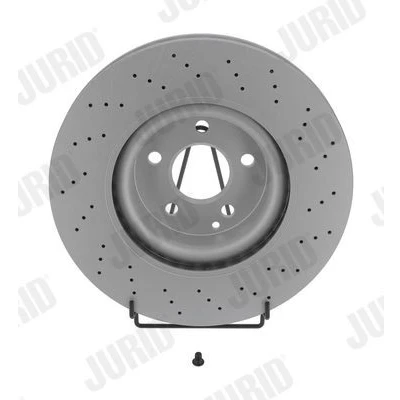 Billede af JURID 562567JC 1 Bremseskiver 335 32 5 perforeret/indv. ventileret coatet med skruer MERCEDES BENZ: S klasse Sedan