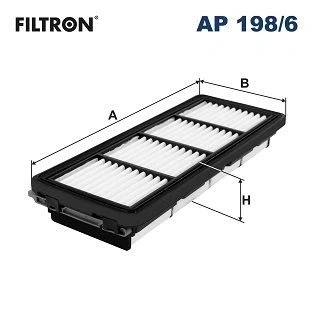 Billede af FILTRON AP 198/6 Luftfilter 39 109 268 Filterindsats HYUNDAI: i10 III Hatchback