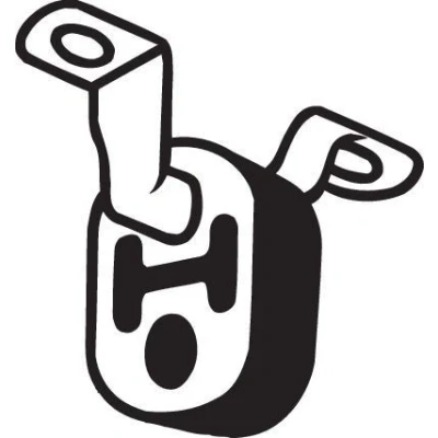 Billede af BOSAL 255 086 Gummibånd, udstødningssystem