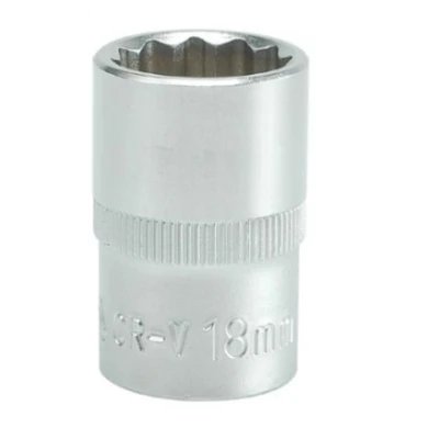 Billede af YATO YT 1281 Skraldenøgleindsats (Hexagon) 3121 19 Krom vanadium stål