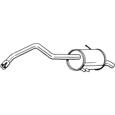 Billede af BOSAL 278 707 Lydpotte