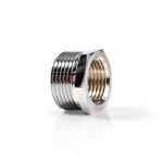 Billede af Slangeadapter 1/2 &#039;&#039; Lige 3/4 Metal Sølv