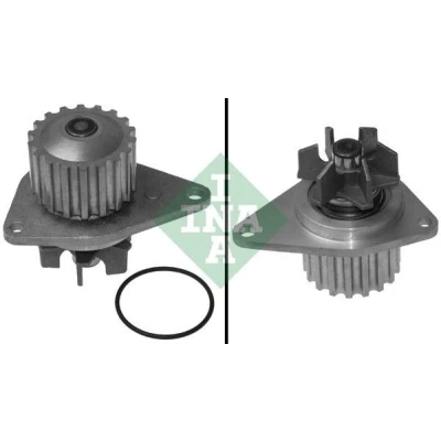 Billede af INA 538 0068 10 Vandpumpe 18 til tandremsdrift PEUGEOT: 207 Hatchback, 206 307 CITROËN: C3 I C4 Hatchback