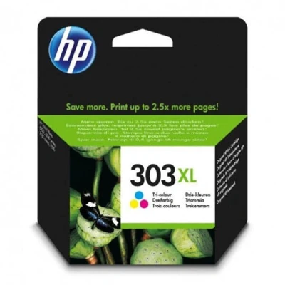 Billede af HP 303XL Tri Colour Original Blækpatron