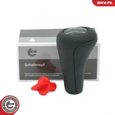 Billede af ESEN SKV 63SKV016 Gearknop 6 gear PU (polyuretan), Læder BMW: 3 Touring, 1 Hatchback, X3