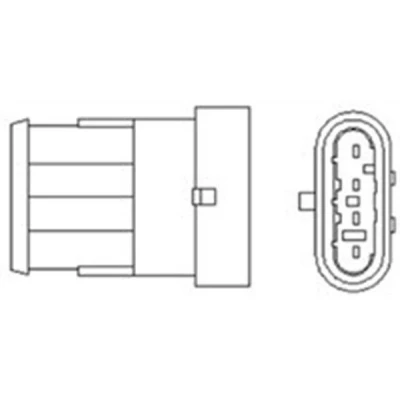 Billede af MAGNETI MARELLI 466016355130 Lambdasonde opvarmet 4 FIAT: Seicento / 600 Hatchback