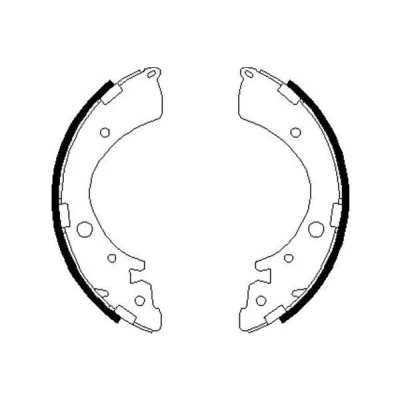 Billede af KAVO PARTS KBS 2907 Bremsebakker 200 35 HONDA: CIVIC 6 Hatchback, 7 Limousine, 5 Coupe