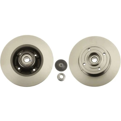 Billede af TRW DF4274BS Bremseskiver 240 8 4 100 fuldstændigt med hjulleje, ABS sensorring RENAULT: Clio 3, III Grandtour, TWINGO 2, NISSAN: Note I