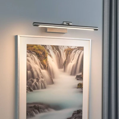 Billede af Paulmann Mingo LED billedlampe 41,5 cm aluminium, birketræ.