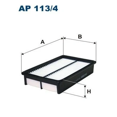 Billede af FILTRON AP 113/4 Luftfilter 52 161 275 Filterindsats MAZDA: 3 Hatchback, 5, Sedan