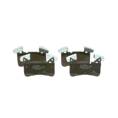 Billede af BOSCH 0 986 494 411 Bremseklodser Low Metallic med anti knirke plade MERCEDES BENZ: E klasse T modell, Sedan, C modell